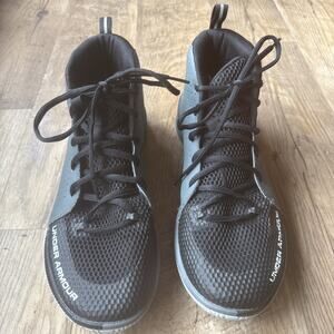 Under Armour Black and Gray Athletic Shoes
